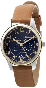 【腕時計】皮ベルト ファッションウォッチ メオラ ブラウン DT127-2