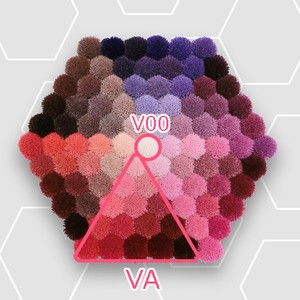 オリジナルカラーボンテン_補充用(赤系)V00・VA・VB・VC
