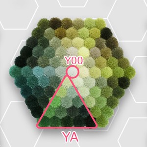 オリジナルカラーボンテン_補充用(黄)Y00・YA・YB・YC