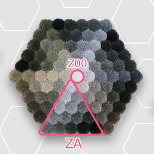 オリジナルカラーボンテン_補充用(グレー)Z00・ZA・ZB・ZC