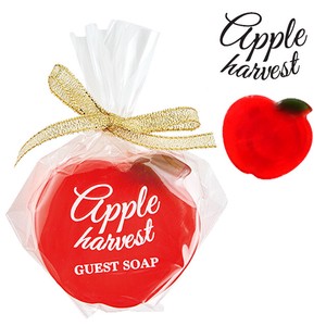 りんごの形の石けん【ふんわりリンゴの香り♪秋冬・クリスマスにもぴったり】