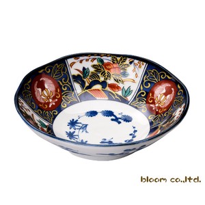 Kinsai-Koimari bowl Mino Ware Made in Japan