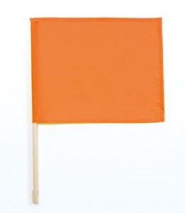 Costumes Accessories Mini Colorful Flag Orange