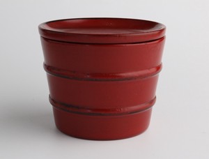 様々な用途で使える多彩なカップ【wooden cup】木製/多用カップ　根来蓋付き