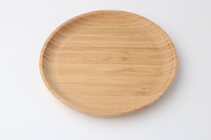 Round shape Plate wooden Bamboo Circle Plate 20