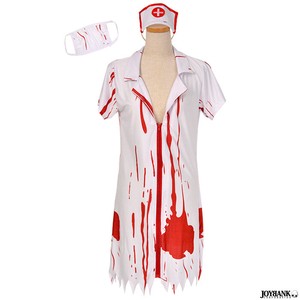 Zombie Nurse Brad Cosplay Costume Halloween