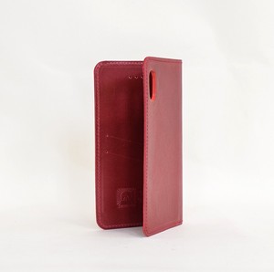 【日本製】馬革 iphoneケース (Wine-red) X XR 7/8 スマホケース ワインレッド
