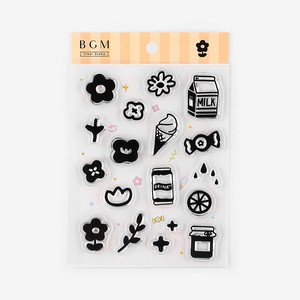 BGM Stamp Clear Stamp Drinks