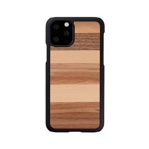 iPhone 11 Pro Max ケース 天然木 Man&Wood Sabbia 6.5インチ 木製