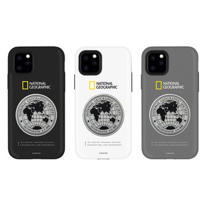 iPhone 11 Pro / 11 Pro Max / 11 ケース National Geographic Global Seal Metal-Deco Case