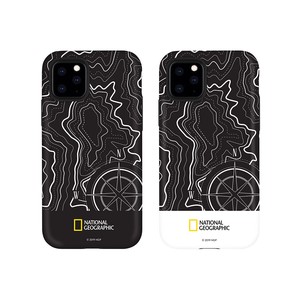 iPhone 11 Pro ケース National Geographic Topography Case Double Protective
