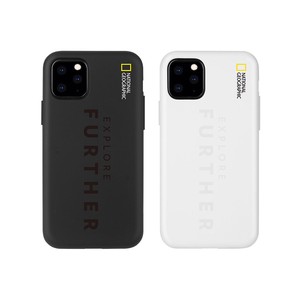 iPhone 11 Pro / 11 ケース National Geographic Explore Further Edition Lettering Soft Case