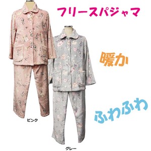 Fleece Pajama POPPY Pink Gray A/W