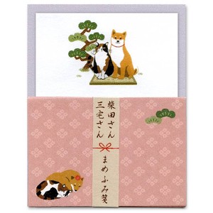 Shibata Shiba Dog Dog Mike Cat cat Mini letter