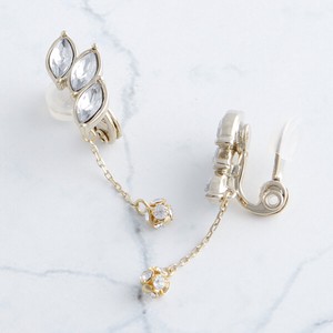 耳夹 宝石 日本制造