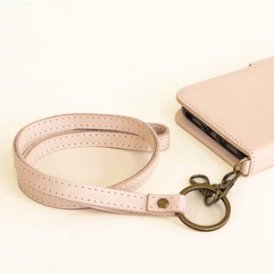 Cow Leather Strap Leather Strap Smartphone Strap Natural