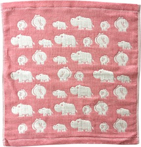 擦手巾/毛巾 粉色 纱布 日本制造