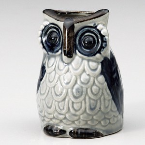 Flower Vase Owl Pottery Vases Made in Japan
