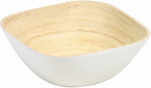 Bamboo Kuchen square bowl WH