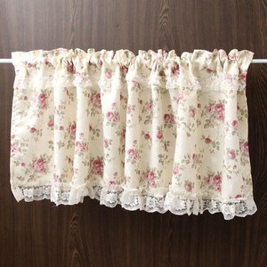 Rose Cafe Curtain 4 5 50 cm