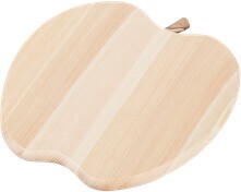 木製まな板　「四万十ヒノキ 卓上まな板　アップル」