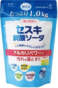 日本製 made in japan キッチンクラブセスキ炭酸ソーダ1.0kg 46-343