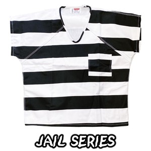 JAIL BORDER SHIRT  Tシャツ 囚人服 ボーダー アメリカン雑貨