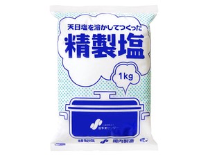 塩事業センター 精製塩 1Kg x20 【塩】