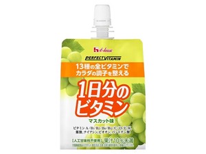 ハウスWF 1日分ビタミンゼリー マスカット 180g x6 【機能性食品】