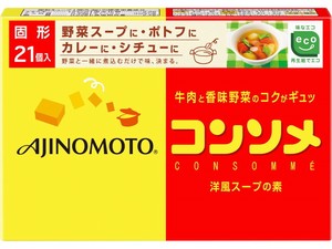 味の素 コンソメ 21個 x10 【だし・調味料】