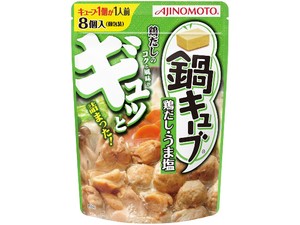[Retort Foods] Ajinomoto Nabe Cube Chicken Dashi Umashio 8 pcs. mentsuyu