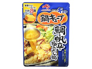 [Retort Foods] Ajinomoto Nabe Cube Sea Bream and Scallop Stew (8 pcs) mentsuyu