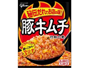 グリコ 豚キムチ炒飯の素 43.6g x10 【炒飯】
