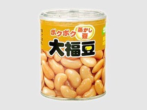 杉野フーズ ポクポク豆 大福豆 缶 130gx12