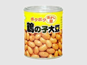 杉野フーズ ポクポク豆 鶴の子大豆 140g x12 【和菓子】