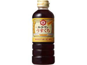 キッコーマン うすくち醤油 500ml x6 【醤油】