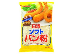 日清フーズ ソフトパン粉 200g x10 【小麦粉・パン粉・ミックス】