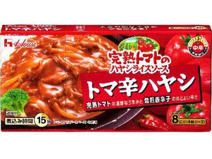 ハウス 完熟トマトの辛ハヤシ 151g x10 【カレー・シチュー】