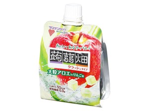 マンナンライフ 大粒アロエin蒟蒻畑 リンゴ味 150gx6
