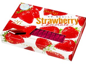 明治 ストロベリーチョコレート BOX 120g x6 【チョコ】