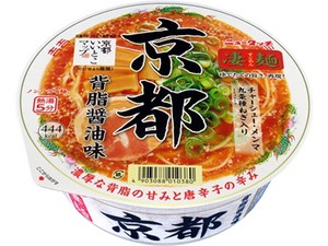 ニュータッチ 凄麺 京都背脂醤油味カップ 124g x12 【ラーメン】