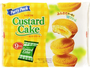 [Cakes] Lotte Custard Cake Party Pack