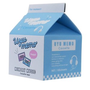 Memo Pad Milk Carton Memo Pad memo Set Tape