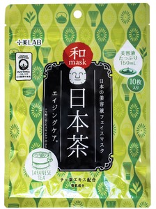 十美LAB　和フェイスマスクT　日本茶　（10枚入）
