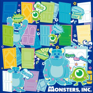 5 94 Lunch Box Wrapping Cloth Monsters Inc Napkin Disney