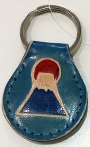 Key Ring Key Chain Mt.Fuji 4.5 x 4cm