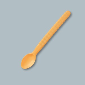 Spoon L size Orange