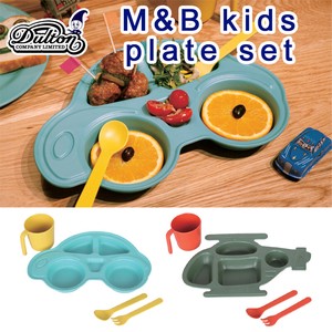 M&B kids plate set