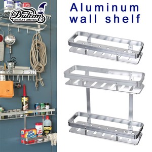 Aluminum wall shelf