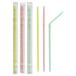 Packed Flexible Straw 80P [M] 19cm